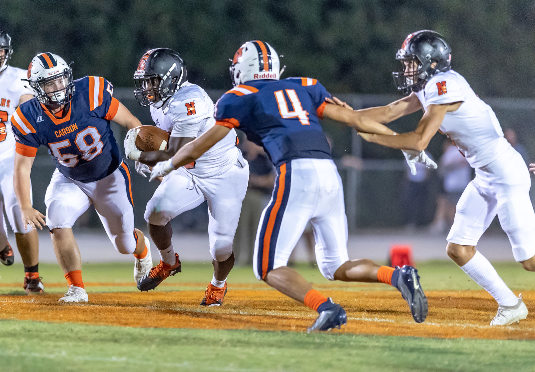 North Carolina High School football action Friday night